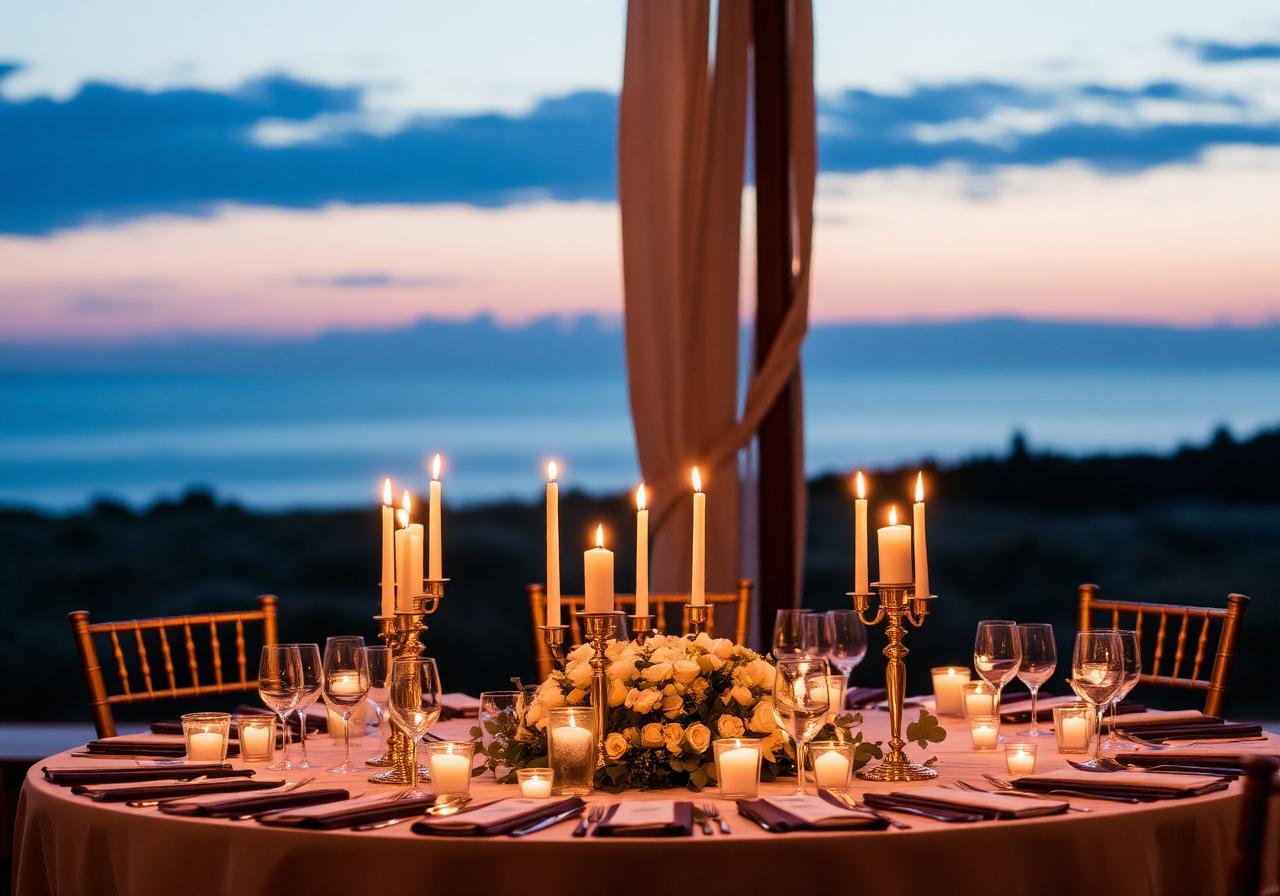 Banquete al anochecer